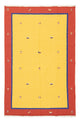 Kelim Modern Teppich 200x300cm - gelb
