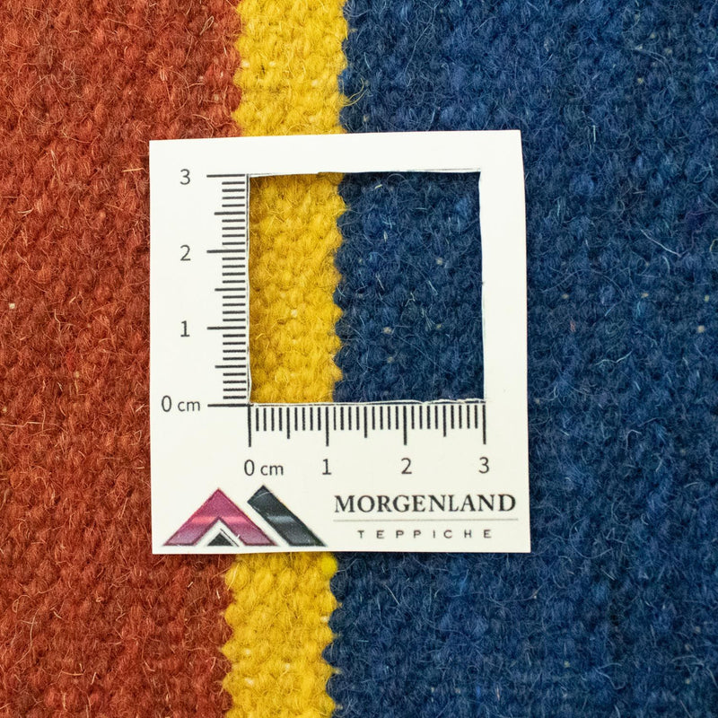 Kelim Modern Teppich 200x300cm - blau
