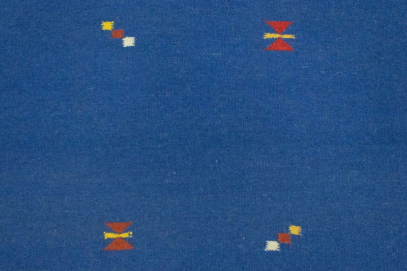 Kelim Teppich - Trendy 120 x 180 cm - blau
