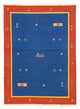 Kelim Modern Teppich 200x300cm - blau