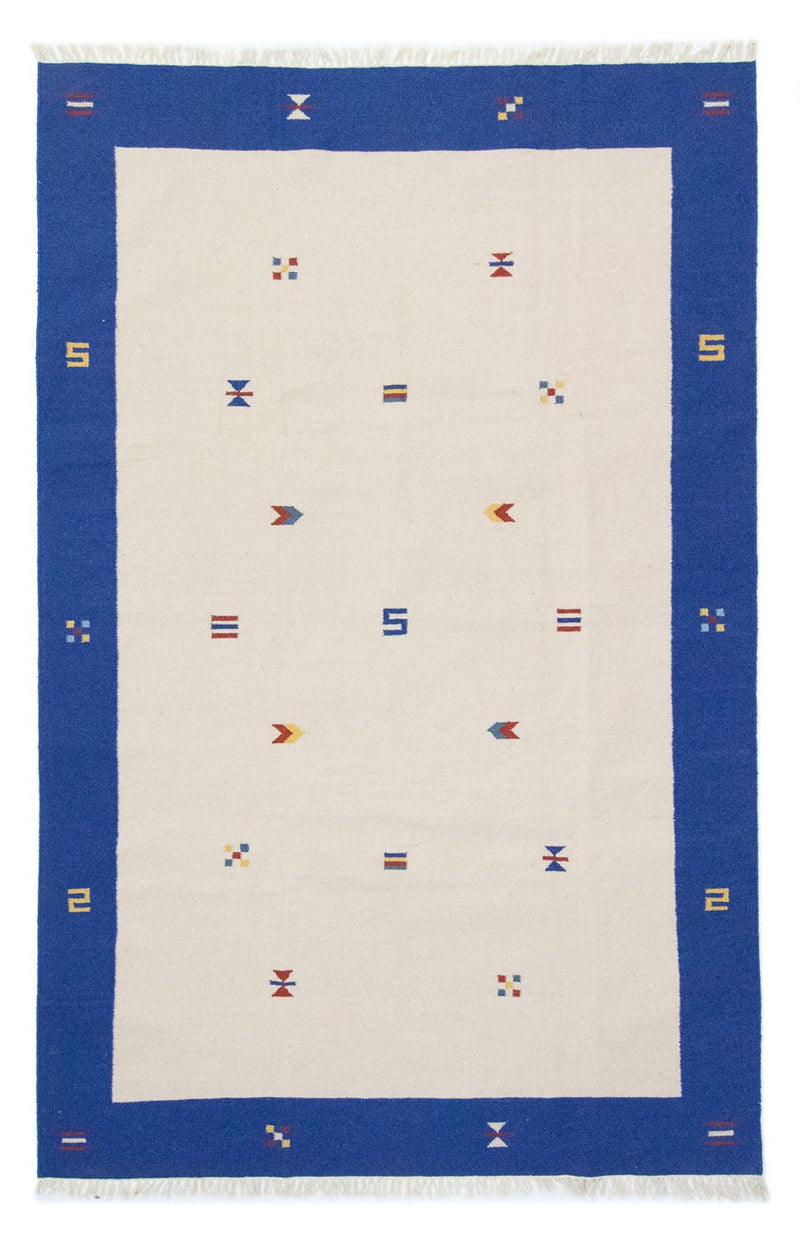 Kelim Modern Teppich 200x300cm - beige