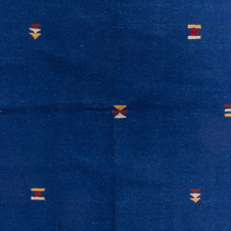 Kelim Modern Teppich 170x240cm - dunkelblau