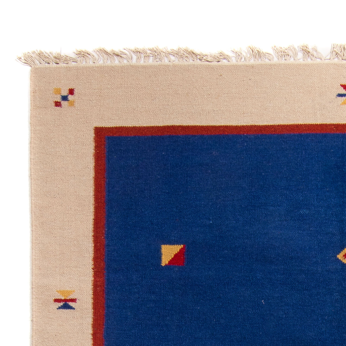 Kelim Modern Teppich 170x240cm - dunkelblau