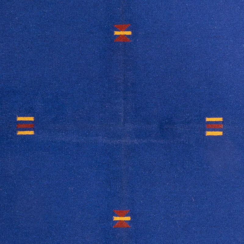 Kelim Modern Teppich 170x240cm - dunkelblau