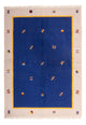 Kelim Modern Teppich 170x240cm - dunkelblau