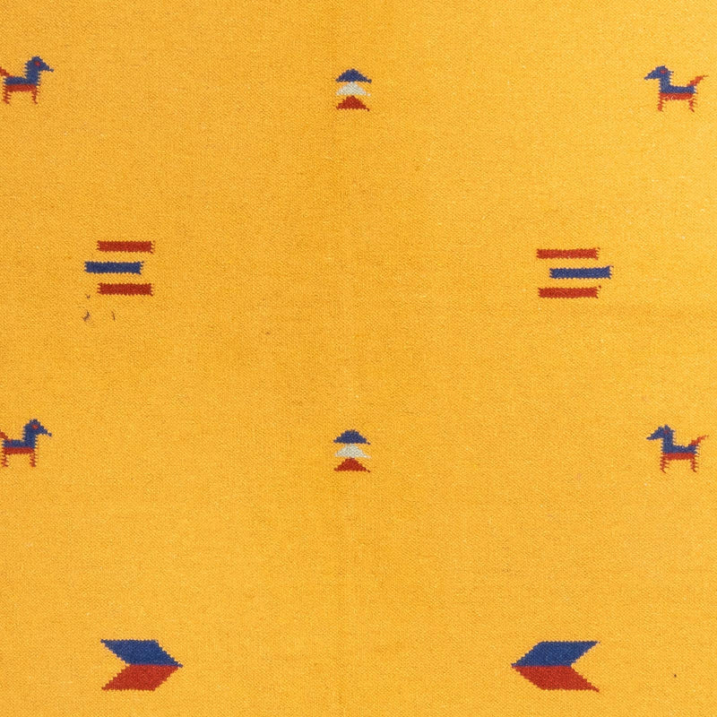 Kelim Modern Teppich 170x240cm - gold