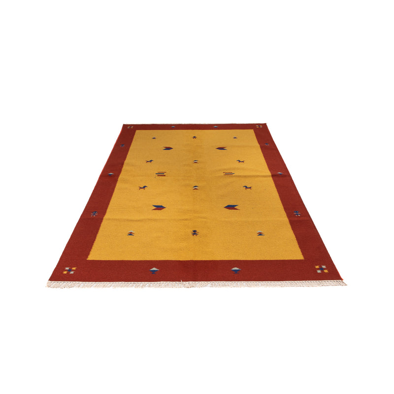 Kelim Modern Teppich 170x240cm - gold