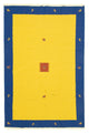 Kelim Modern Teppich 200x300cm - gelb