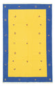 Kelim Modern Teppich 200x300cm - gelb