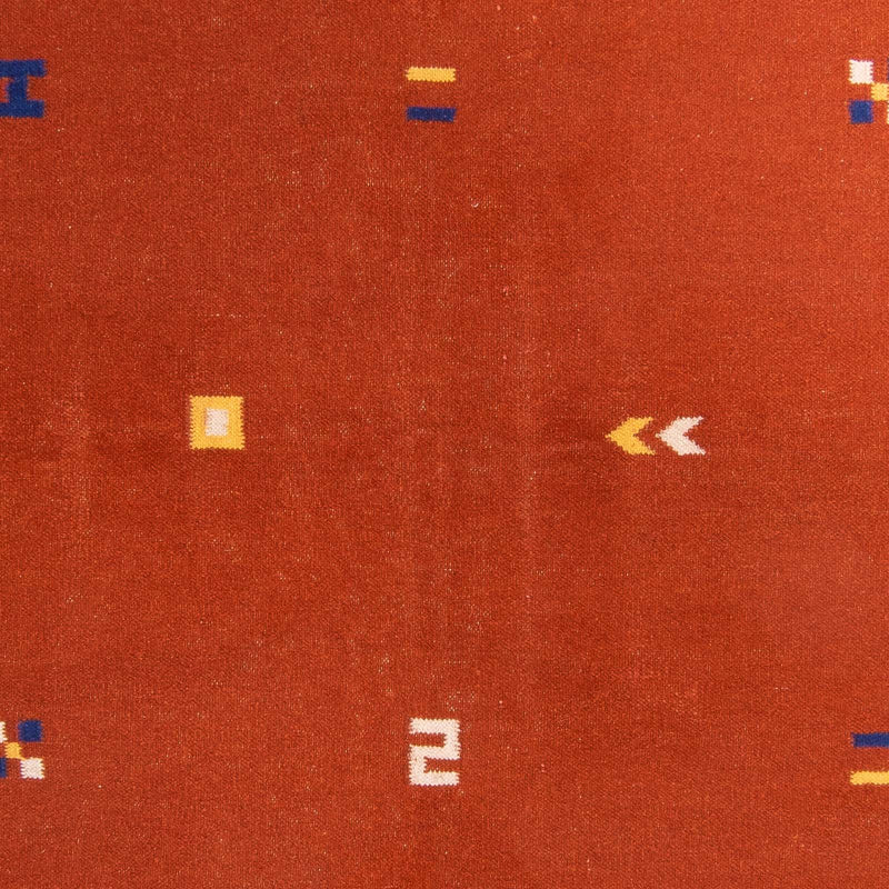 Kelim Modern Teppich 170x240cm - dunkelrot