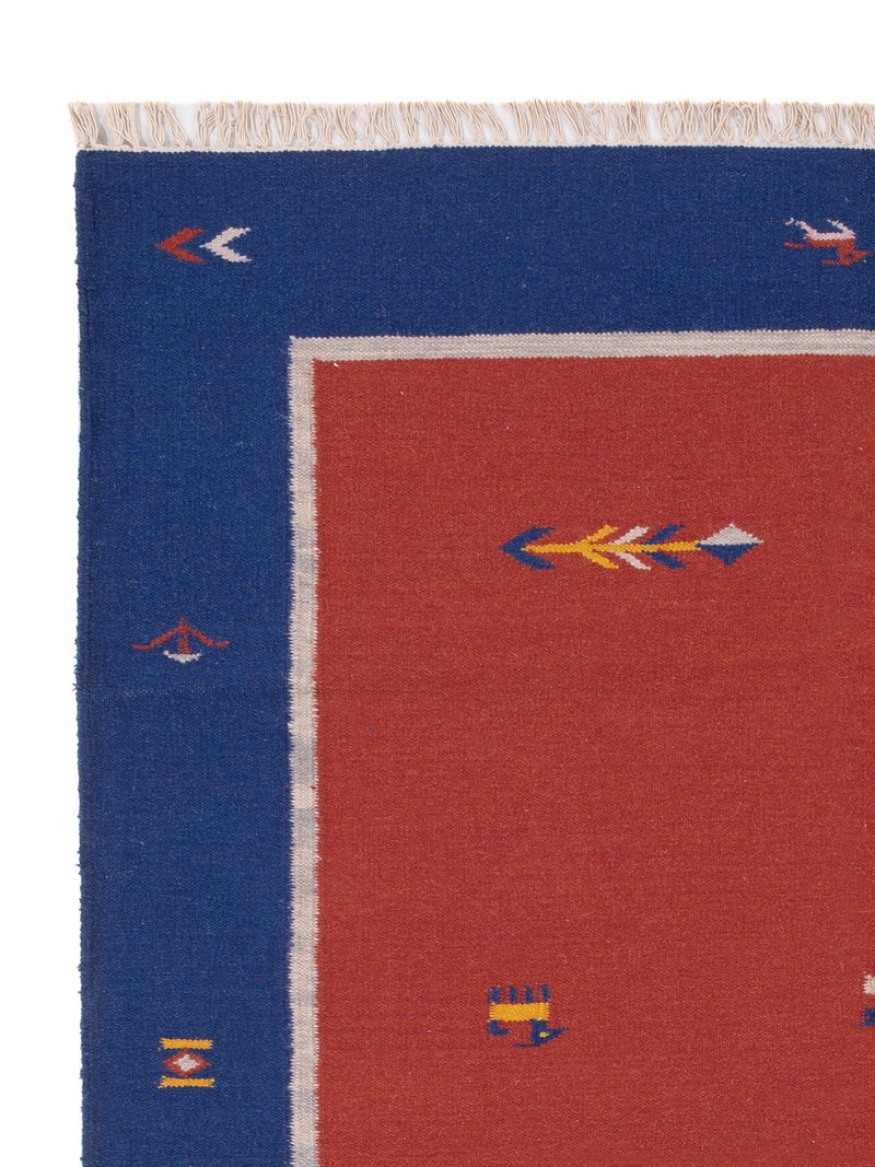 Kelim Teppich - Trendy - 170 x 240 cm - rot