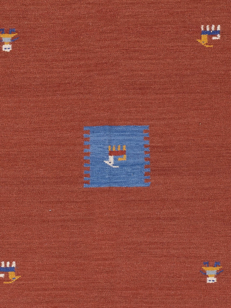 Kelim Modern Teppich 170x240cm - rost