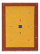 Kelim Modern Teppich 170x240cm - gold