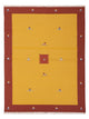 Kelim Teppich - Trendy - 170 x 240 cm - senfgelb