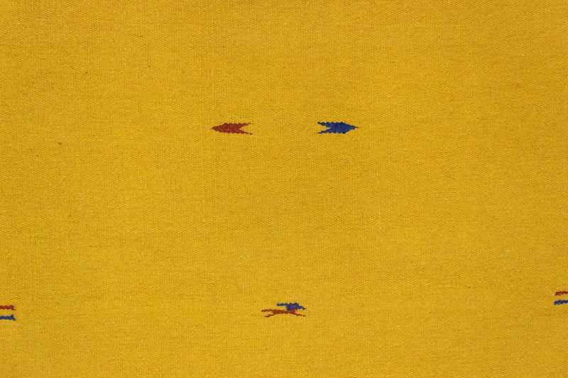 Kelim Modern Teppich 120x180cm - gelb