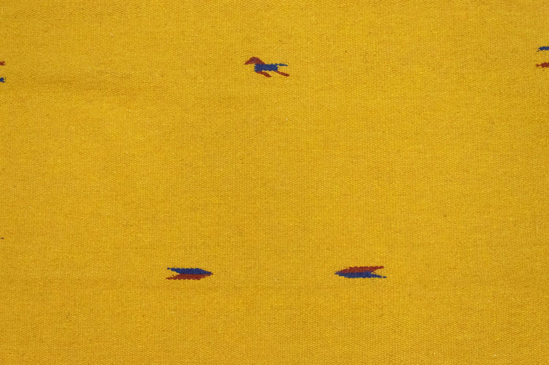 Kelim Teppich - Trendy 120 x 180 cm - gelb