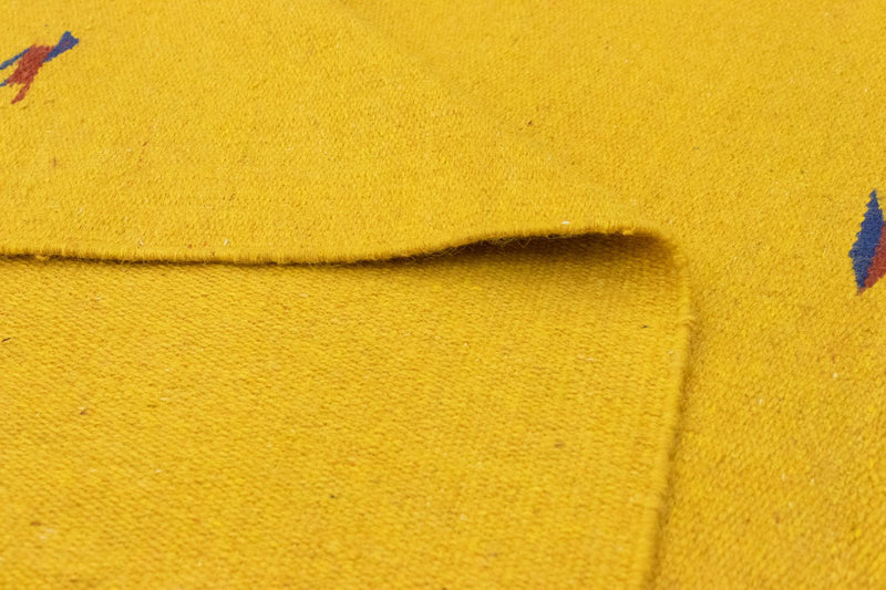 Kelim Teppich - Trendy 120 x 180 cm - gelb