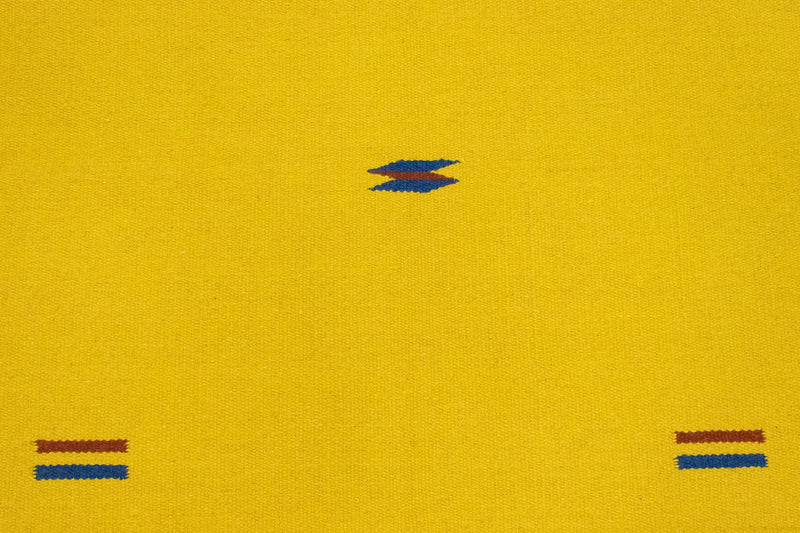 Kelim Modern Teppich 120x180cm - gelb