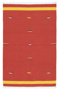 Kelim Modern Teppich 120x180cm - rot – product image