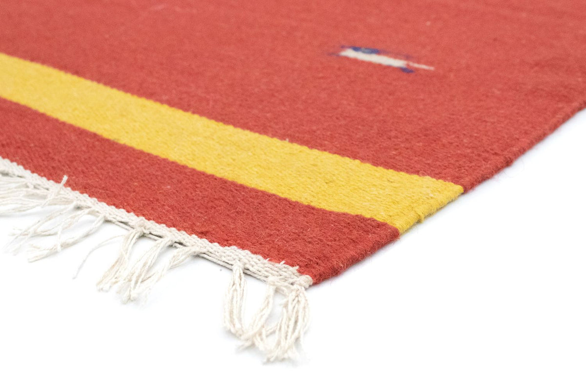 Kelim Modern Teppich 120x180cm - rot