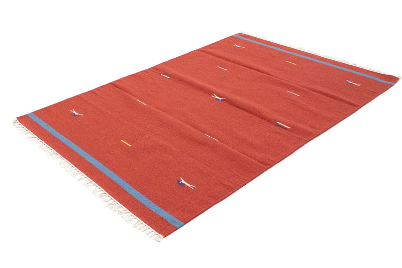 Kelim Teppich - Trendy 120 x 180 cm - rot