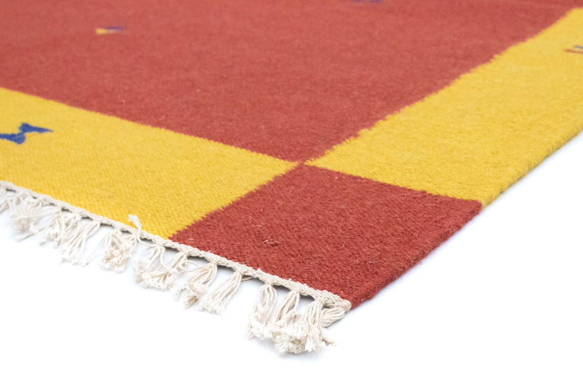 Kelim Modern Teppich 120x180cm - orange