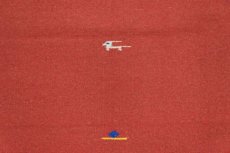 Kelim Modern Teppich 120x180cm - rot