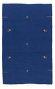 Kelim Teppich - Trendy 120 x 180 cm - blau