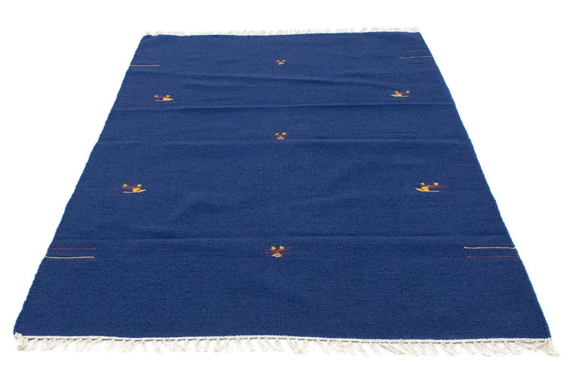 Kelim Teppich - Trendy 120 x 180 cm - blau