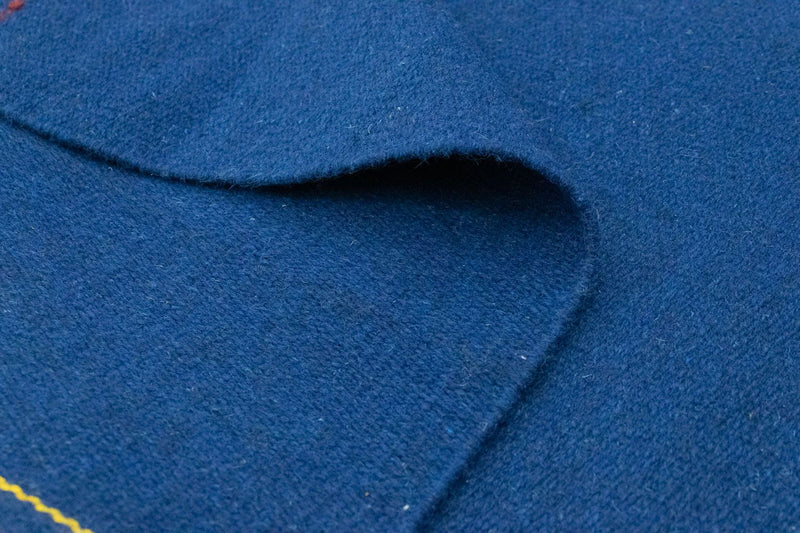 Kelim Modern Teppich 120x180cm - blau