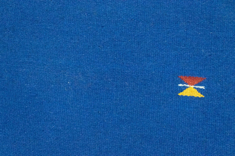 Kelim Teppich - Trendy 120 x 180 cm - blau