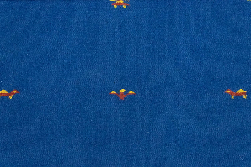 Kelim Teppich - Trendy 120 x 180 cm - blau