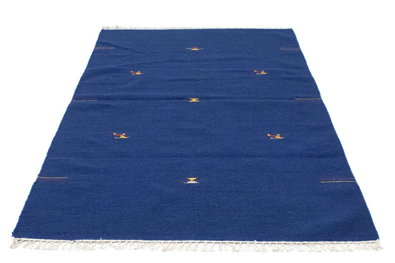 Kelim Modern Teppich 120x180cm - blau