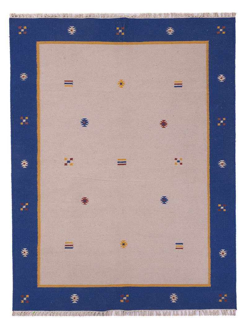 Kelim Modern Teppich 170x240cm - beige