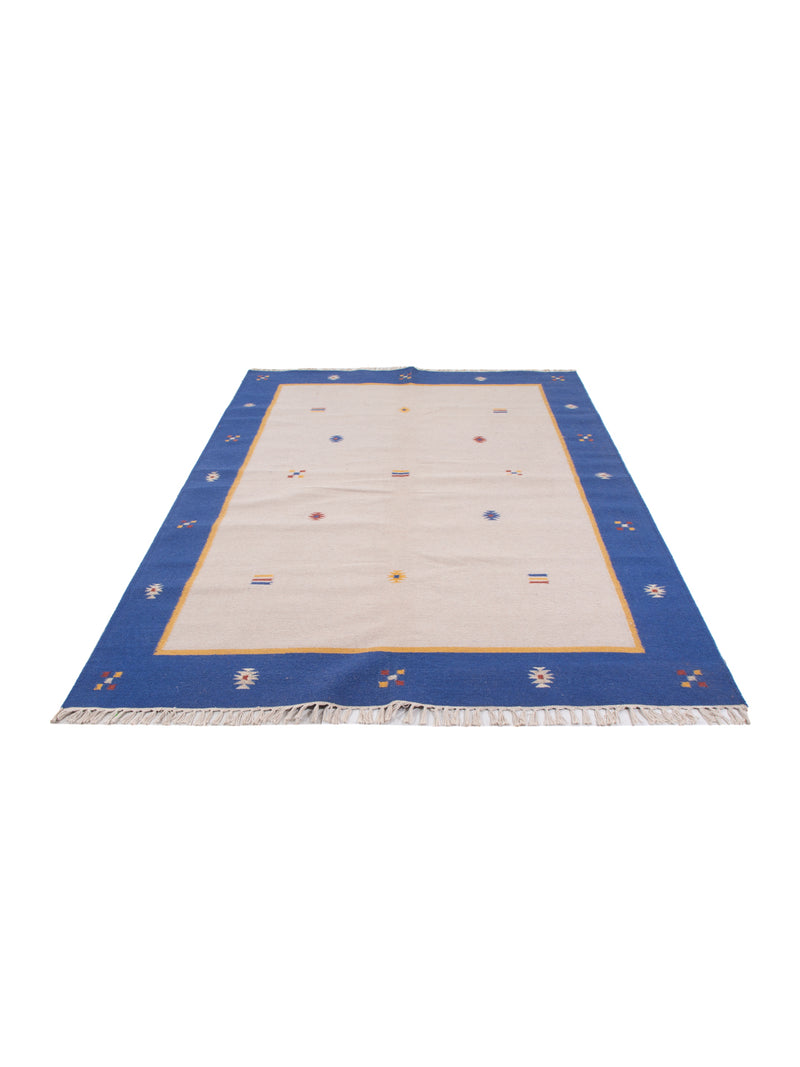 Kelim Modern Teppich 170x240cm - beige