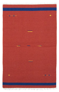 Kelim Modern Teppich 120x180cm - rot – product image