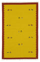 Kelim Teppich - Trendy 120 x 180 cm - gelb