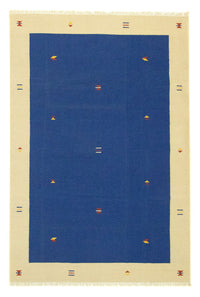 Kelim Modern Teppich 200x300cm - blau – product image