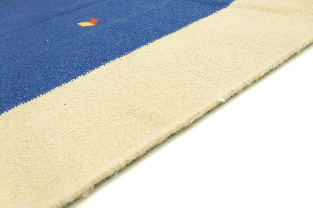 Kelim Modern Teppich 200x300cm - blau