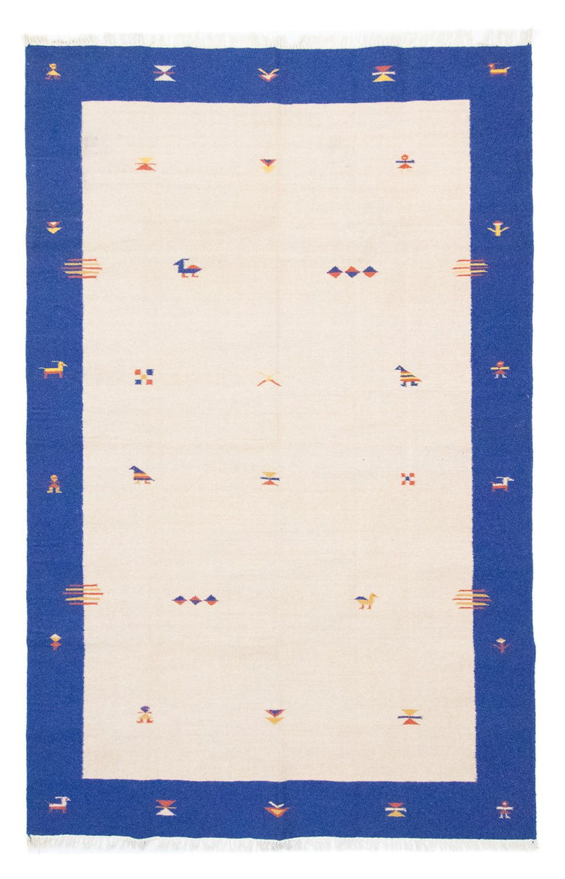 Kelim Modern Teppich 200x300cm - beige