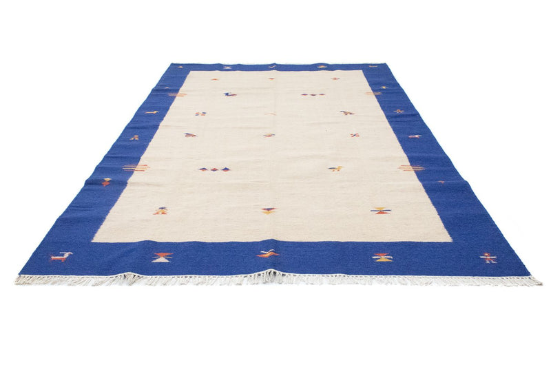 Kelim Modern Teppich 200x300cm - beige