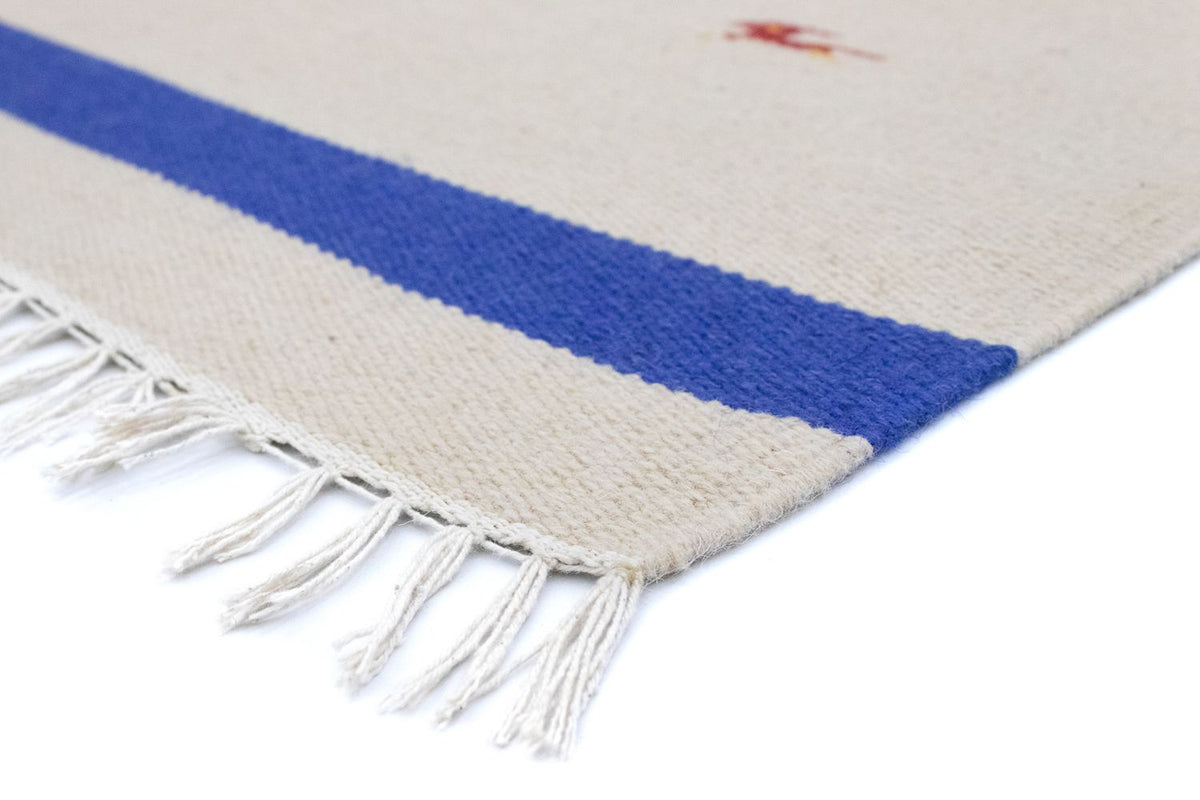 Kelim Teppich - Trendy 120 x 180 cm - beige