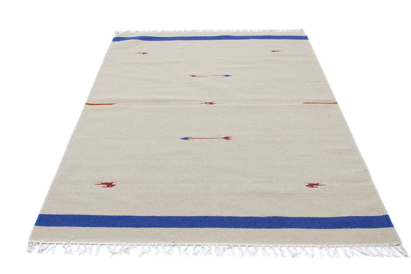 Kelim Teppich - Trendy 120 x 180 cm - beige