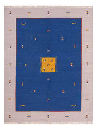 Kelim Modern Teppich 170x240cm - blau – product image