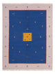 Kelim Modern Teppich 170x240cm - blau