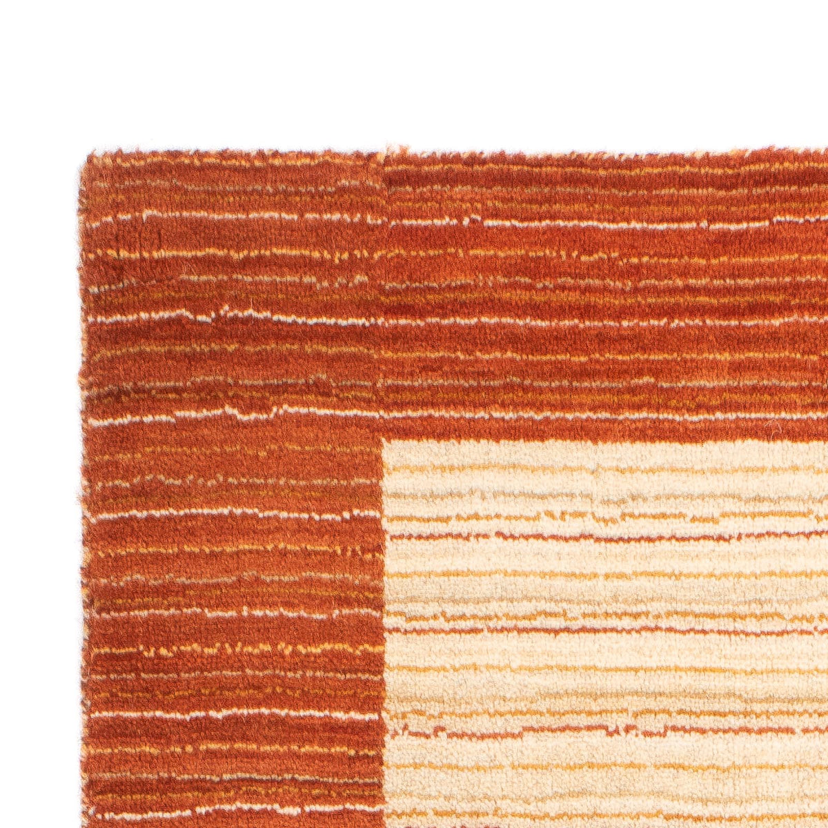 Loribaft Loom Teppich 72x132cm - Wollteppich - beige