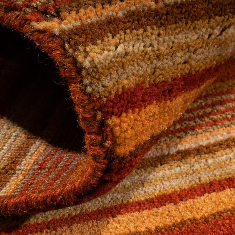 Loribaft Loom Teppich 73x122cm - Wollteppich - mehrfarbig
