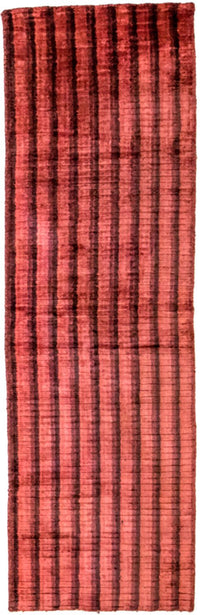 Viskose Teppich 63x203cm - rot – product image