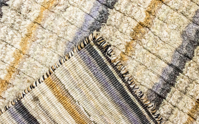 Viskose Teppich 94x180cm - mehrfarbig