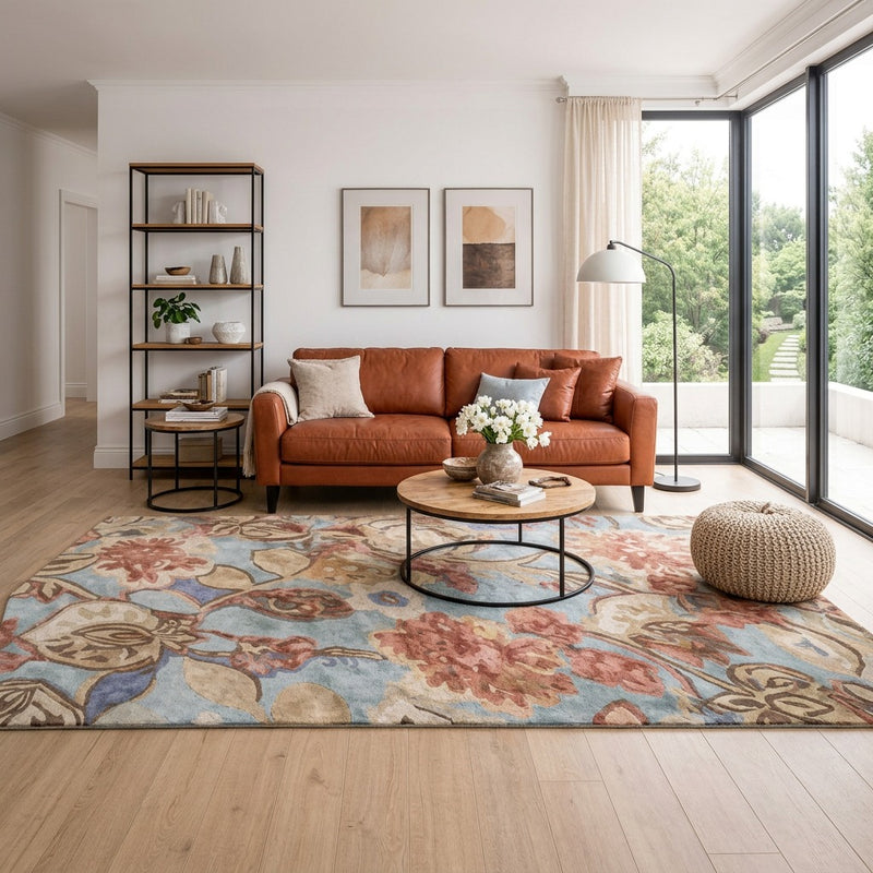 Designer Teppich FloralThreads